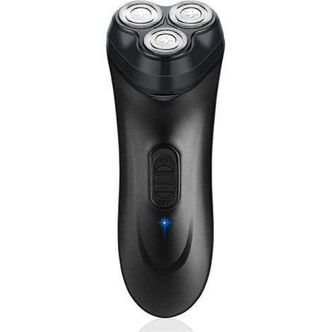 Rasoir électrique pour homme avec triple tête, chargement USB, longue autonomie, pour usage masculin