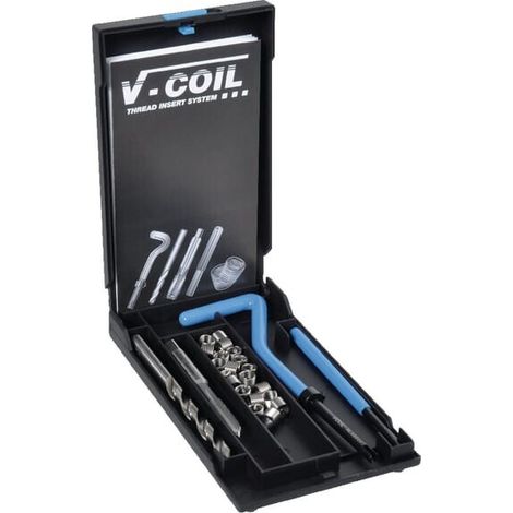 Riparazione Kit V-Coil Reti, Contenuto: M6 X 1,0, Basato Su 20 Filetti Dell'Elemento