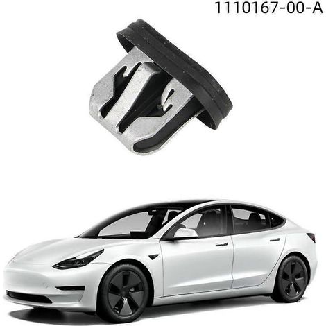 Doublure de plaque de boucle fiable pour Model 3 20-2022 1110167-00-A Installation facile - 20 pièces (1/4)
