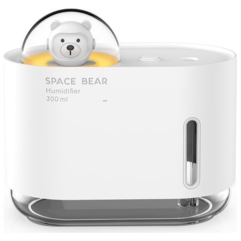 Mini humidificateur USB 300ML, petit humidificateur pour chambre à coucher, blanc,12068107mm (1/5)