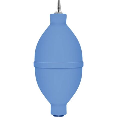Soplador de aire de goma con potente flujo de aire para teclados de cámaras.