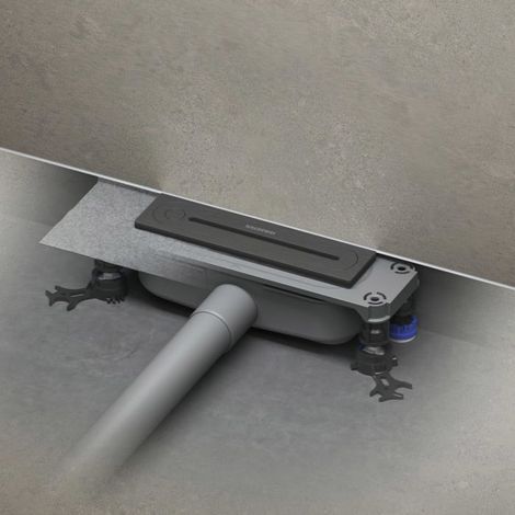 Kaldewei FLOWPOINT-Set Punktablauf 2410 mit FLOWDRAIN 4203 horizontal regular (1/5)