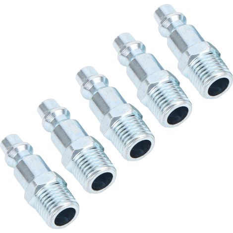 Ensemble de 5 embouts pour outils pneumatiques (prise américaine) – accessoires pour compresseurs d'air industriels (1/5)