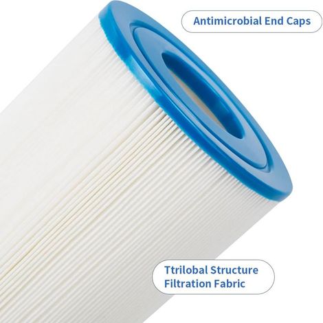 YanBan Whirlpool-Filter kompatibel mit Pleatco PRB50-IN für Unicel C-4950, Filbur FC-2390, 373045, 03FIL1600, 17-2380, für Whirlpool-Filter J210/J220/J235/J245/J275 (1/3)