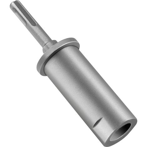 Pilier d'enfoncement pour piquet de terre extérieur professionnel, amovible, SDS-Plus, diamètre intérieur 16 mm, dimensions 28,5 x 145 mm (1/5)