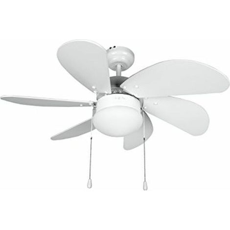 Ventilatore da Soffitto Orbegozo CP-15076 N 50 W √ò 80 cm Bianco