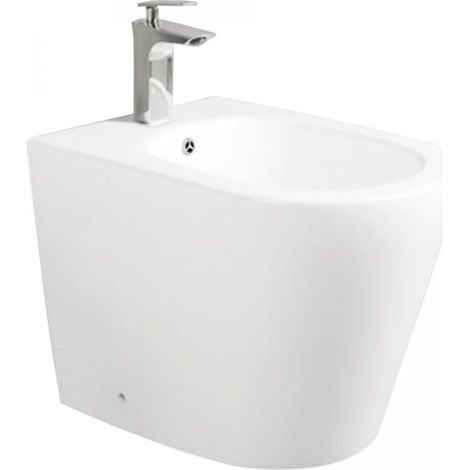 Bidet a pavimento bianco opaco YJ-1380FMW