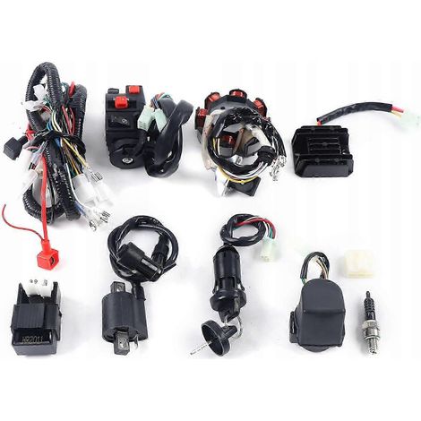 Faisceau de câblage complet pour quad VTT 150-250 300cc (1/4)