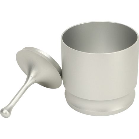 Anneaux doseurs, presse en aluminium, collecteur de café moulu anti-volatilité, accessoires pour la préparation du café, 58 mm, argent (1/5)