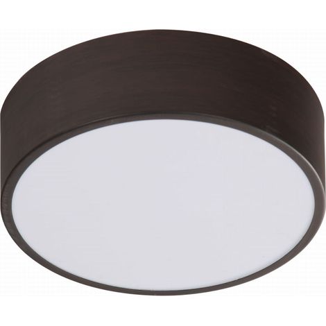 Plafoniera LED Candellux ZIGO 10W bronzo 25cm 6500K (1/2)