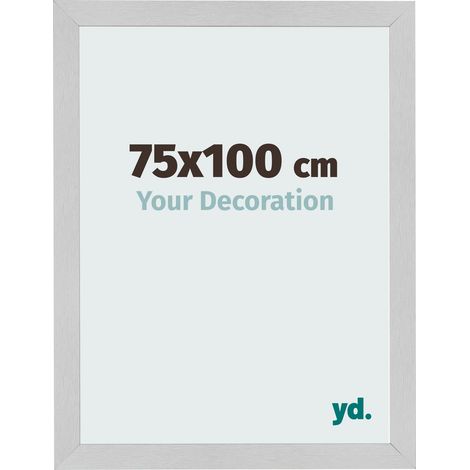 yd. - Cadre photo 75x100 - Acier Inoxydable - MDF - Bologna (1/5)