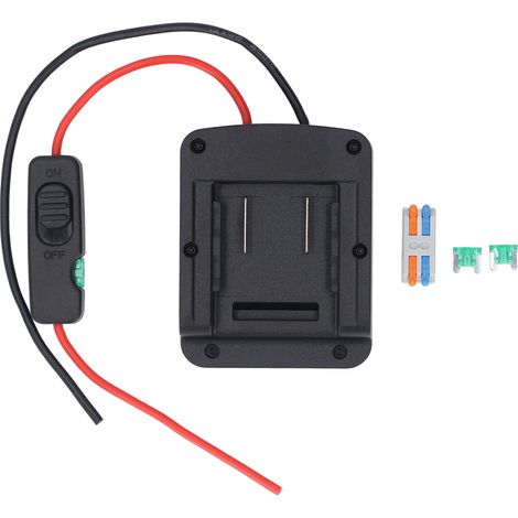 Adaptateur de batterie au Lithium 18V, convertisseur d'outils électriques Stable ABS avec protecteur de Circuit 30A pour la série X Change (1/5)