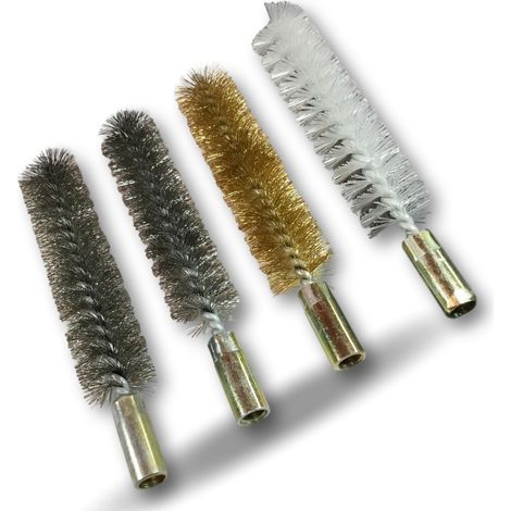 Ecouvillons Condenseurs Acier Inox Laiton Nylon 7 diamètres au choix - Acier Inox Laiton Nylon - Diamètre Ø 18 mm