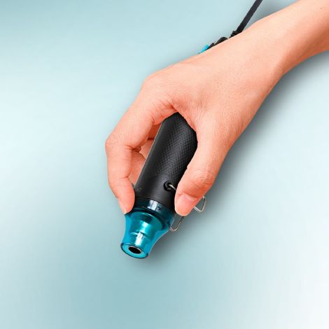 Cecotec kompakte Heißluftpistole HellGun 200. 450 W, erreicht bis zu 570 °C, temperaturregelbar in 3 Stufen