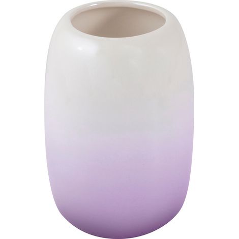 Taza de ba帽o AWD INTERIOR Prem 1381 cer谩mica blanca violeta (1/3)