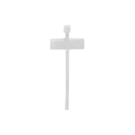 Lien serre-câbles porte-étiquette 100x2,5mm 10 pcs