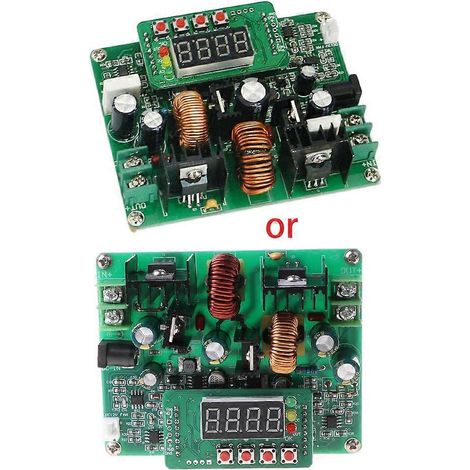 Alimentation à Courant Continu Régulée D3806 CNC, Module Abaisseur avec Affichage Tension et Intensité (1/5)