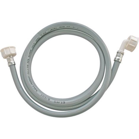 Flexible d'alimentation pour machine à laver - Droit et coudé FF3/4" - L = 2m (1/3)