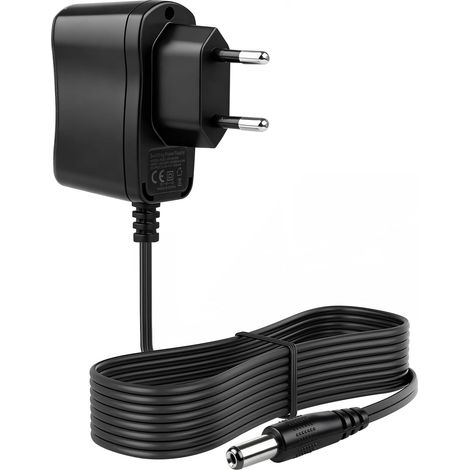 12V 1A Universal AC 100-240V Power Supply Adapter, 1.8m Cable Jack Connector 5.5×2.1mm Mains Charger Compatible TV Box, LED Strips, Router, Cameras and Keyboards (1/5)