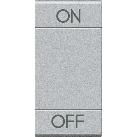 Manette Livinglight symbole ON et OFF 1 module - Tech) (1/2)