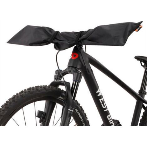 Coprimanubrio antipolvere per bicicletta, copertura per la manutenzione della bici da strada, copertura protettiva per manubrio da esterno, attrezzatura per ciclismo, nero