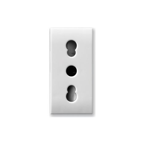 Bypass-Steckdose 2P+E 10/16A Domus 1M AVE 441006/15TS