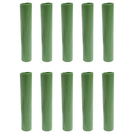 (10 tubes de raccordement, 11 mm) 10 clips universels en plastique pour supports de plantes, connecteurs de fixation pour piliers de jardinage, support de fixation de 11 mm pour pergola grimpante (1/4)
