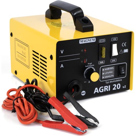 PROSTOWNIK INWERTOROWY AGRI 20 V2 12/24V, 20A, 230V,PB/AGM-GEL/LiFePO MAGNUM