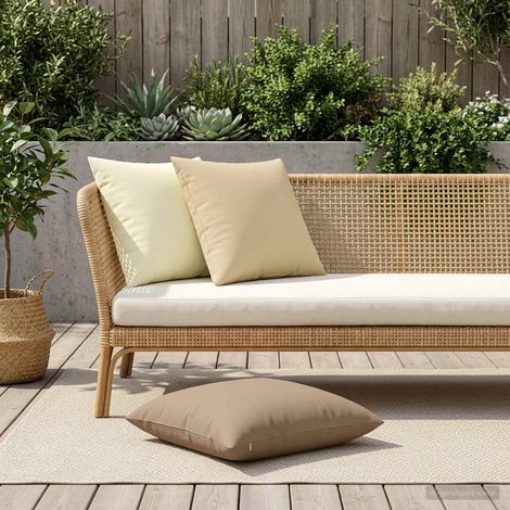 vidaXL Funda de almohada 2 uds. HEERLEN Topo 60 x 60 cm Poliéster (1/5)