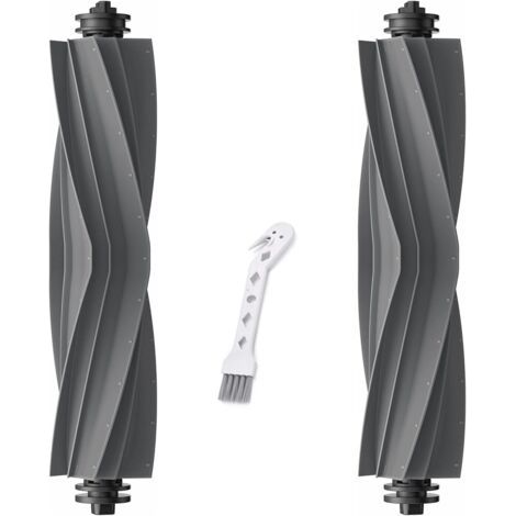 2 Brosse, Caoutchouc, Multi-surfaces, Compatible Dreame Mova Xiaomi, Robot Aspirateur (1/5)