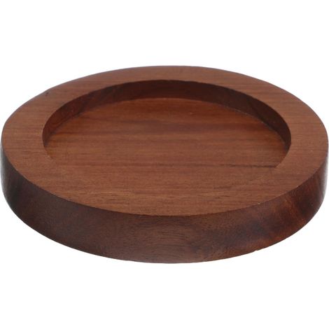 NUOBESTY Plateau en Bois D'acacia Rond pour Porte-salier et à (1/5)
