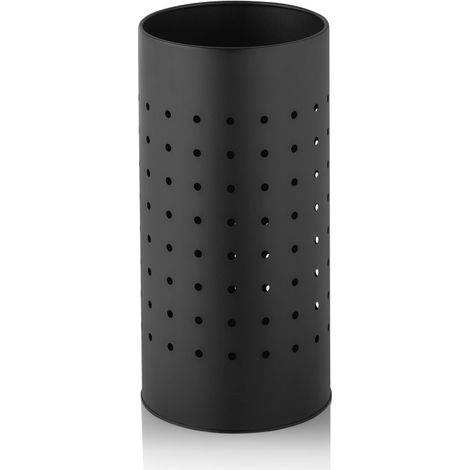 Porte-parapluies Ø 24 cm H 48 cm noir époxy métal - Was Germany (1/2)