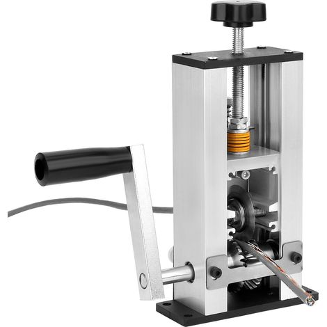 Machine à Dénuder Manuelle pour Fils Ø1-25 mm, Machine a Denuder le Cuivre, Fonctionnement Manuel et Fonctionnement Alimenté par Perceuse (1/5)