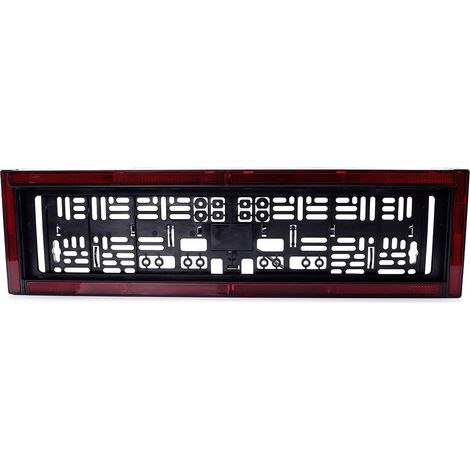 Support de plaque d'immatriculation WAS 2118 (l x H x P) 584 x 163 x 32 mm C580752 (1/4)