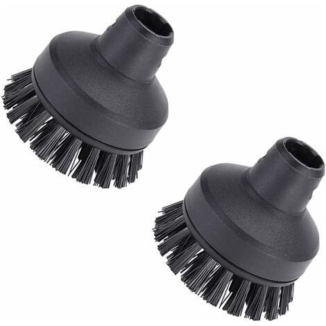 Petite brosse ronde pour nettoyeur vapeur Kärcher SC1 SC2 SC3 SC4 SC5 SC6 SC7 (2 Big Round Brush) (1/5)