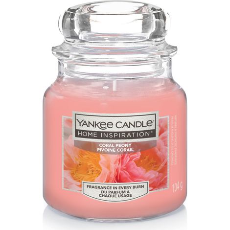 Yankee Candle Duftkerze Kleines Glas Coral Peony 104 g rosa Duftkerze