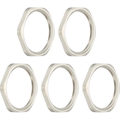 Lot De 5 Raccord De Tuyau Moulé Écrou Hexagonal NPT (1/5)