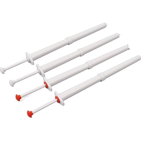 Lot de 4 pinces multifonctions flexibles en acier inoxydable pour cornichons, olives et poivrons, idéales pour la cuisine et les restaurants. (1/5)