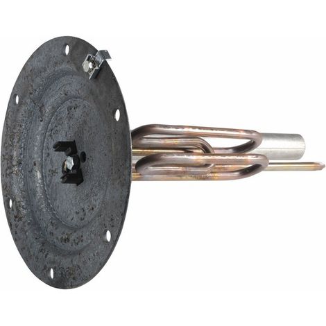 Resistenza blindata 1600W + flangia + anodo