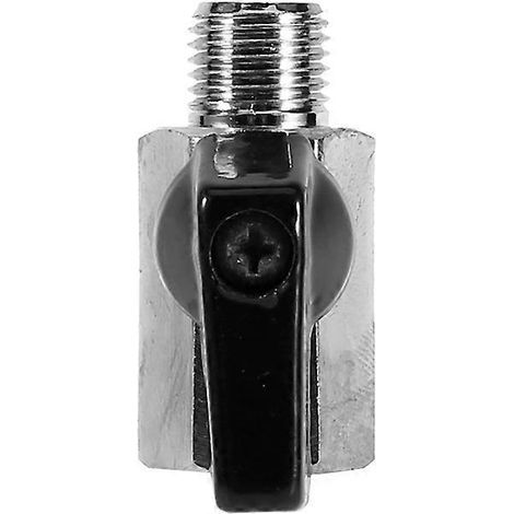 Messing-Kugelhahn 1/2", 3/8", 1/4", 1/8", BSP-Außengewinde x BSP-Innengewinde, Luftkompressor