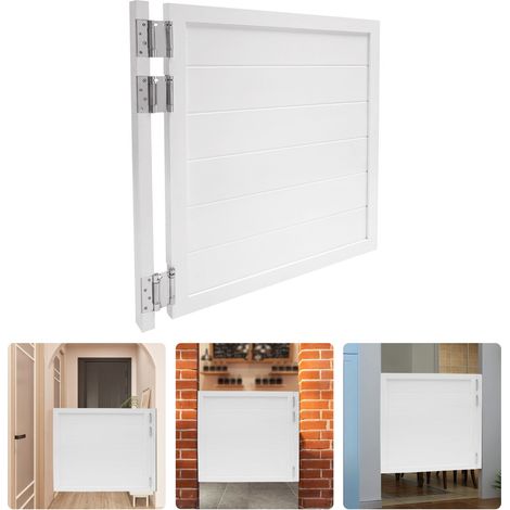 Kiefernholz-Tür – Trenntür – Wohnzimmer-Schwenktür, geeignet für Küche, Schlafzimmer, Flur, weiß