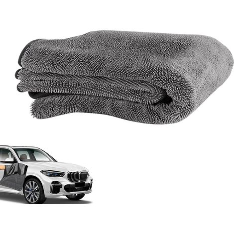 Chiffon de lavage de voiture – Serviettes de séchage de voiture  Chiffon de dépoussiérage très absorbant pour les détails automobiles, chiffons de nettoyage réutilisables pour la maison et la cuisine