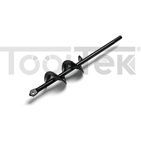 PUNTA TRIVELLA FORARE TRAPANO GIARDINO BUCHI SPIRALE 220x50mm (1/4)