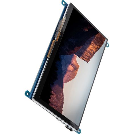 Écran tactile LCD 7 pouces HDMI 1024x600 pour Raspberry Pi, moniteur haute résolution