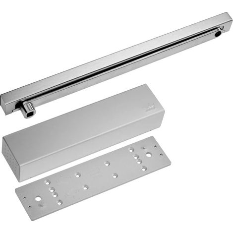 FERME PORTE TS91 PACK METAL ARGENT EN4