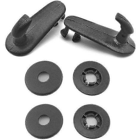 Kit de remplacement de 4 clips de fixation universels pour tapis de sol de voiture (1/4)