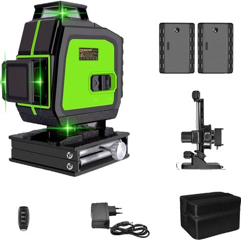 Niveau Laser, 16 Lignes, 2 Modes de Fonctionnement, Étanche IP54 (1/2)