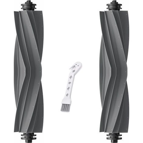 2 Brushes for Dream X40 Ultra /X40 Master /L10s Ultra /L10s Pro Ultra /L10s Pro Gen2 /L10s Plus /L20 Ultra /L40 Ultra /D10 Plus, Mova E30 Ultra /P50 Pro Ultra, for Xiaomi X10+ /X20+ (1/4)