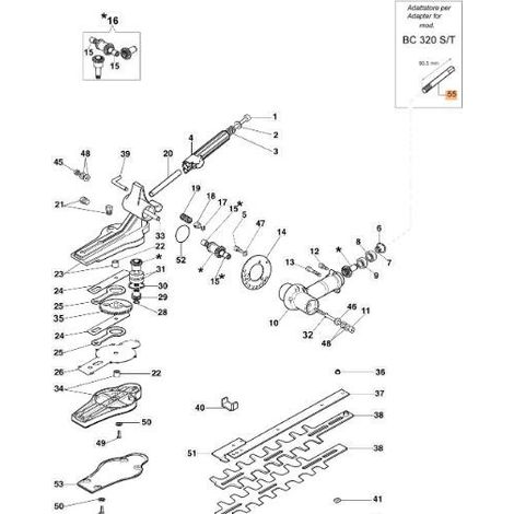 ARBRE ADAPTATEUR ORIGINAL EMAK 61280095