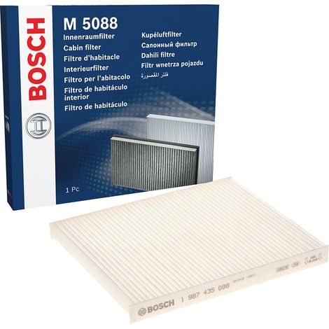 Bosch M5088 - Filtre d'habitacle standard - filtre à poussière et à pollen (1/5)